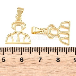 Brass Pendants&nbsp;KK-L275-54G-02