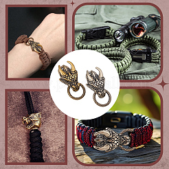 2Pcs 2 Colors Brass Connector Charms&nbsp;FIND-NB0006-50