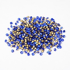 Back Plated Grade A Diamond Glass Pointed Rhinestone&nbsp;RGLA-SS12-006