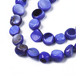 Natural Trochid Shell/Trochus Shell Beads Strands&nbsp;SHEL-S258-083-B03
