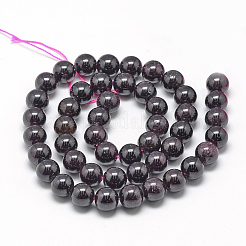 Natural Garnet Beads Strands&nbsp;X-G-R446-4mm-31