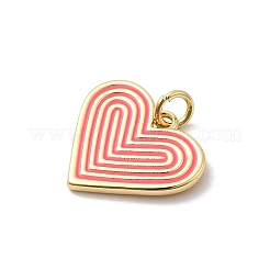 Brass Enamel Pendants&nbsp;KK-P338-41G-02