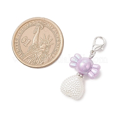 Acrylic Candy & Heart Pendant Decorations&nbsp;HJEW-JM04277