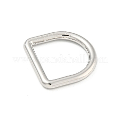 Rack Plating Brass D Linking Rings&nbsp;KK-P277-35P