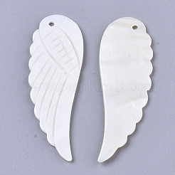 Natural Freshwater Shell Pendants&nbsp;SHEL-R047-22