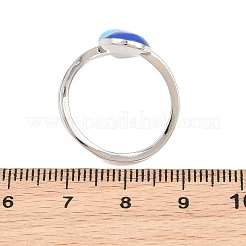 Brass Cuff Open Rings for Women&nbsp;KK-CBA17E5-01P