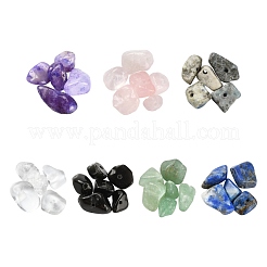 7 Style Natural Mixed Gemstone Chip Beads&nbsp;G-FS0001-85