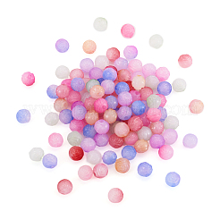 120Pcs 6 Colors Acrylic Beads&nbsp;SACR-TA0001-26