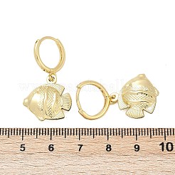 Brass Hoop Earrings&nbsp;EJEW-Q036-03A-G