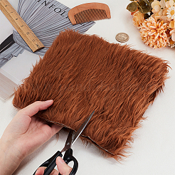 Imitation Rabbit Hair Faux Fur Polyester Fabric&nbsp;DIY-WH0032-91C