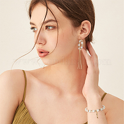 10Pcs 5 Style Brass Chain Tassel Big Pendants&nbsp;KK-HY0003-24
