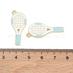 Tennis Alloy Enamel Pendants&nbsp;AL-CBA292F-02N-G