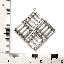 Non-Tarnish 304 Stainless Steel Pendants&nbsp;STAS-Q316-02P