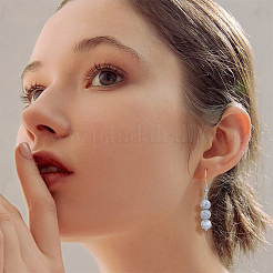 Brass Earring Hooks&nbsp;KK-FH0006-41