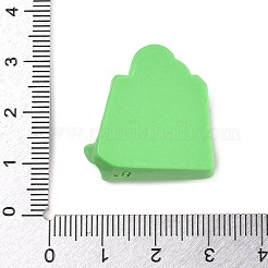 Environmental Protection Theme Opaque Resin Cabochons&nbsp;LS-CRES-Z013-03C