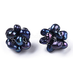 Round Natural Cultured Freshwater Pearl Beads&nbsp;PEAR-N020-10D