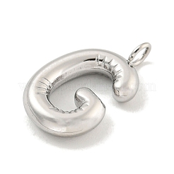 Non-Tarnish 304 Stainless Steel Pendants&nbsp;STAS-C102-15P-G