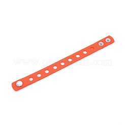 Kids Silicone Cord Bracelets&nbsp;BJEW-WH0011-02L