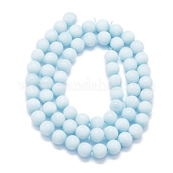 天然異極鉱ビーズ連売り  ラウンド  6mm  穴：0.6mm  約62~64個/連  14.96''~15.35''（38~39センチメートル）&nbsp;G-K245-A14-02