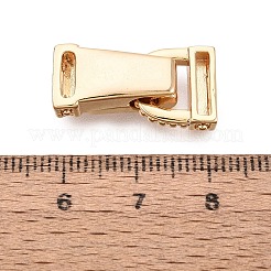 真鍮製磁気フォールドオーバークラスプ  台形  18KGP本金メッキ  22mm  台形：17x10x7mm  クラスプ：11.5x12.5x4mm&nbsp;KK-Q074-16G