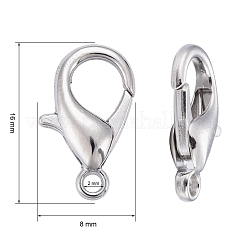Zinc Alloy Lobster Claw Clasps&nbsp;E106