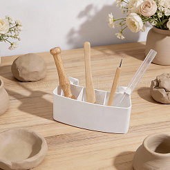 Plastic Adjustable Slot Pottery Wheel Tool Holder&nbsp;CELT-WH0007-006