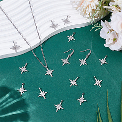 30Pcs Alloy with Rhinestone Pendants&nbsp;FIND-SC0023-34P