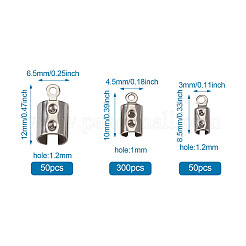 304 Stainless Steel Folding Crimp Ends&nbsp;STAS-TA0004-34