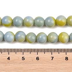 Handmade Lampwork Beads Strand&nbsp;LAMP-B056-8mm-15