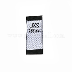 Polyester Clothing Size Labels(2XL)&nbsp;LS-FIND-WH0003-76A
