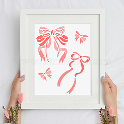2Pcs 2 Styles PET Hollow Out Drawing Painting Stencils&nbsp;DIY-WH0669-093