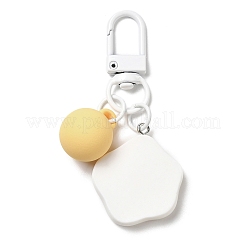 Cartoon Smiling Face Acrylic Pendant Keychain&nbsp;KEYC-D017-01A