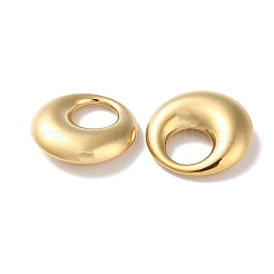 304ステンレスペンダント  ラウンドリングチャーム  14KGP本金メッキ  25x7mm  内径：10mm&nbsp;STAS-L022-145G-02