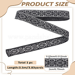 3.5M Ethnic Style Embroidery Polyester Ribbons&nbsp;OCOR-LP0003-92