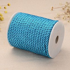 ねじれたナイロンコード  ドジャーブルー  5mm  約18~19ヤード/ロール（16.4m〜17.3m /ロール）&nbsp;NWIR-A001-16