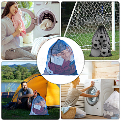2Pcs Polyester Drawstring Clothing Storage Bags&nbsp;ABAG-GF0001-49C