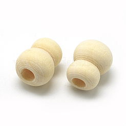 Unfinished Wood Beads&nbsp;WOOD-T007-03