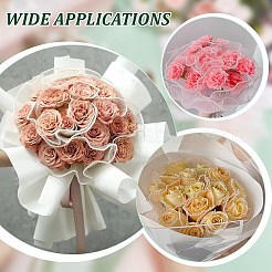 1 Bag Polyester Flower Bouquet Wrapping Mesh Paper&nbsp;DIY-BC0013-63A