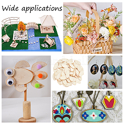 Unfinished Wood Cutouts&nbsp;DIY-WH0410-60