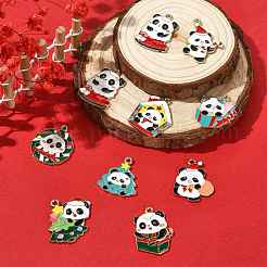 Alloy Enamel Pendants&nbsp;ENAM-FS0003-81