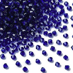 プレシオサ®クリスタルビーズ  チェコクリスタル  双円錐形(451 69 302 ロンデル)  コバルトブルー30240個  4mm  穴：0.8mm&nbsp;X-PRC-BA4-30240