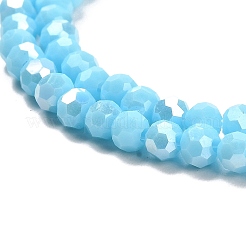 Opaque Glass Beads Stands&nbsp;LS-EGLA-A035-P4mm-B08