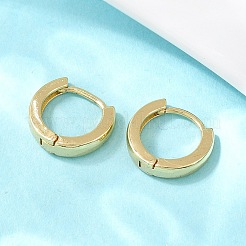 Brass Hoop Earrings&nbsp;EJEW-A156-09A-G