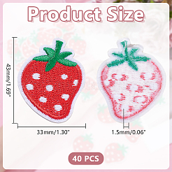 40Pcs  Computerized Embroidery Cloth Iron On Patches&nbsp;FIND-HY0004-84