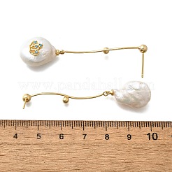 Crown Brass Stud Earrings&nbsp;EJEW-Z086-14G