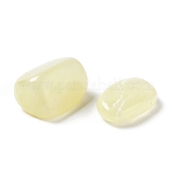 天然な新しい翡翠のビーズ  穴なし/ドリルなし  ナゲット  14~26x9~15x5~9mm  約180個/500g&nbsp;G-A023-01O