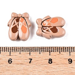 Spray Painted Alloy Beads&nbsp;FIND-CJC0026-01A