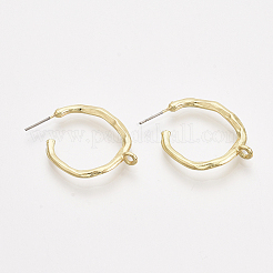 Alloy Stud Earring Findings&nbsp;LS-X-PALLOY-S121-132