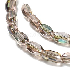 Electroplate Glass Beads Strands&nbsp;EGLA-P064-01A-HP02
