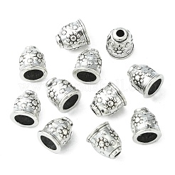 Apetalous Alloy Cord End Caps&nbsp;LS-TIBEB-0672-AS-RS
